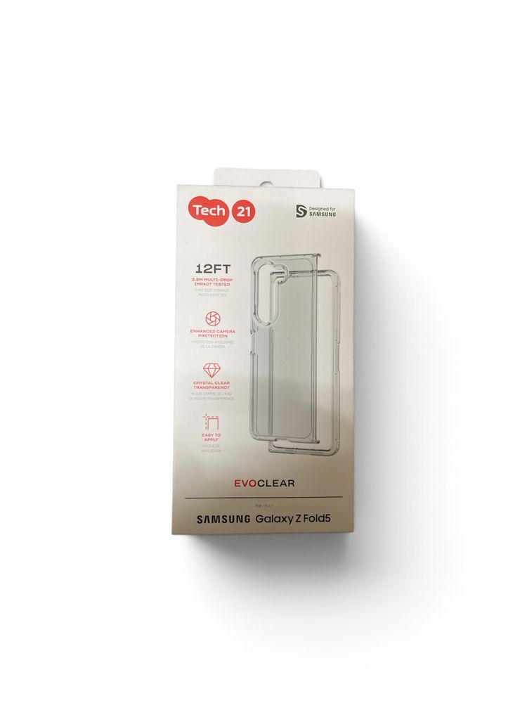 Other Tech21 Evo Clear Phone Case For Samsung Galaxy Z Fold5 product image